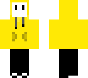 white man with yellow clothes
