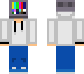 white t.v.