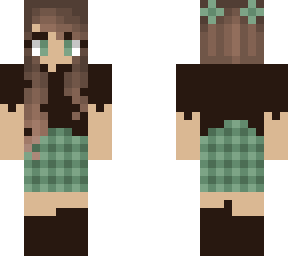 black and green