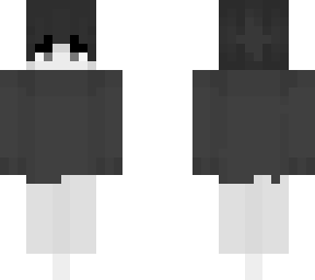 black and white