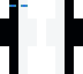 black and white endermen