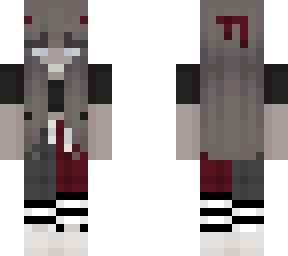 black white and red