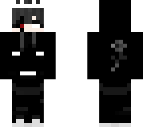 black/white demon dark emo