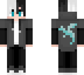 black white skin
