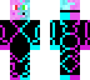 blu and pink boy