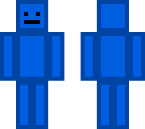 blue happy beign
