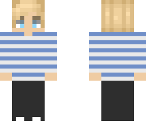 blue stripes