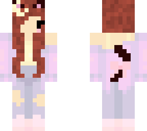 brown hair cat girl outfit