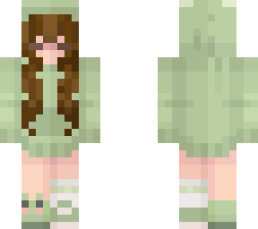 brown hair frog girl