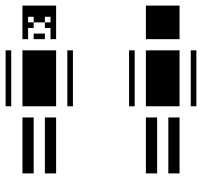 cool black and white hd skin