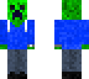 creaper in hoodie