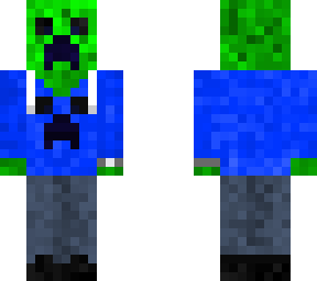 creaper in hoodie with creaper