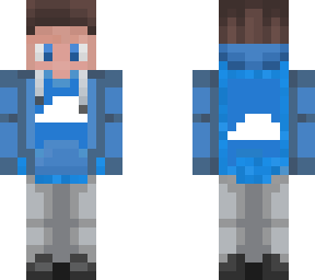 cute boy with cloud shirt