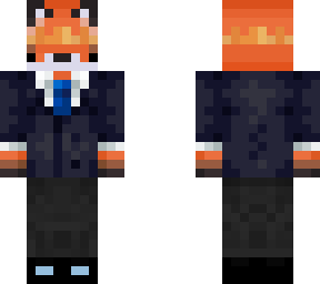 dressed up fox