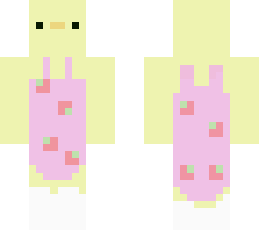 duck with cute dress