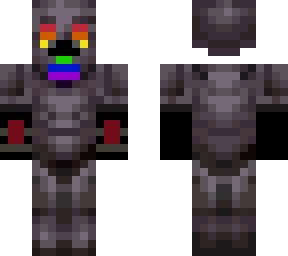 fake netherite armor skin