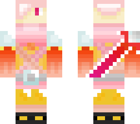 fiery elven warrior