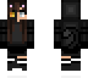 first skin for my friend (techno) cat