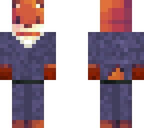fox in a suit