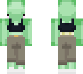 frog in crop top
