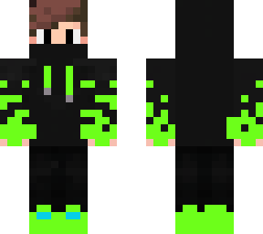 green  gamer hoddie