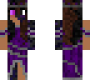 infected enderman girl