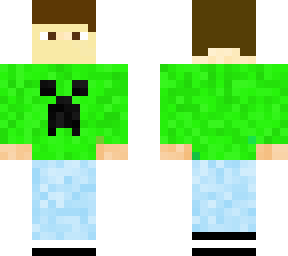 kid with a creeper sweat shirt