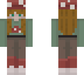 mushroom girl