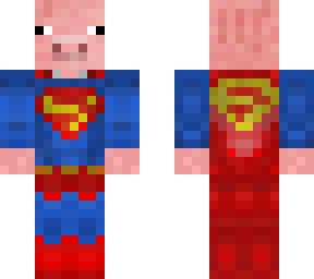 pig superman