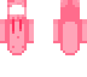 pink hoodie
