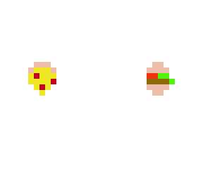 pizza or hamburger