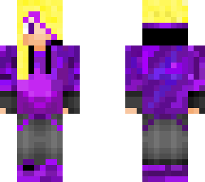 purple gamer girl