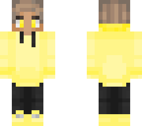 purpled, but he's yellow.