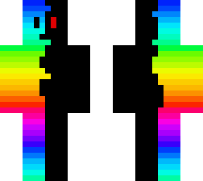 rainbow gradient robot