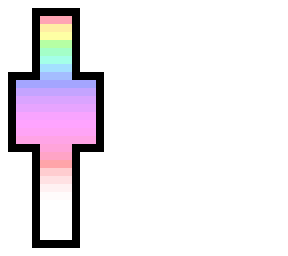 rainbow outline