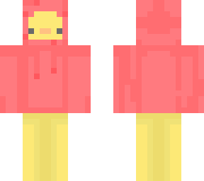 red hoodie duck
