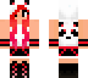 red panda girl