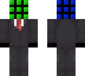 rubiks cube in a suit
