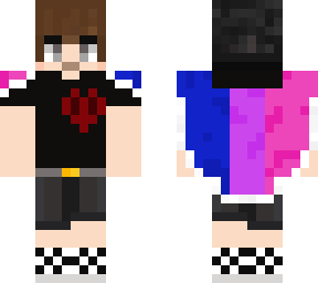 sam wearing (philza minecraft merch)