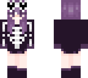 skeleton with heart goggles