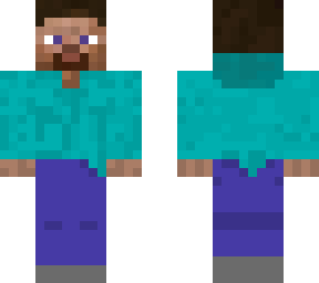 steve but his shirt is a hoodie.