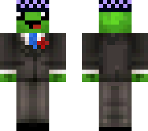 turtle in tuxedo with hat
