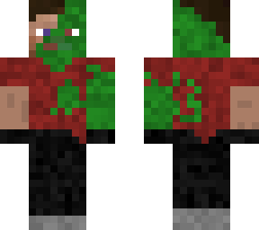 zombie steve fixed face