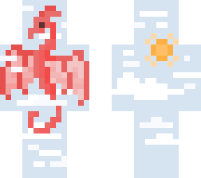 3d dragon pixel art!