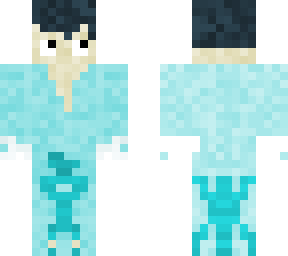 a guy with his pajamas