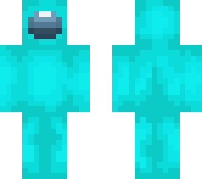 among us cyan