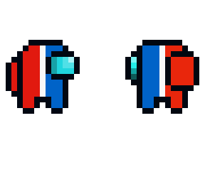 among us red blue contest entry