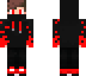 an ninja in red