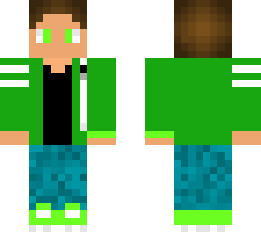 ben with green jacket