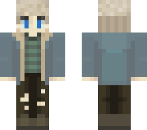 blue eyed winter guy